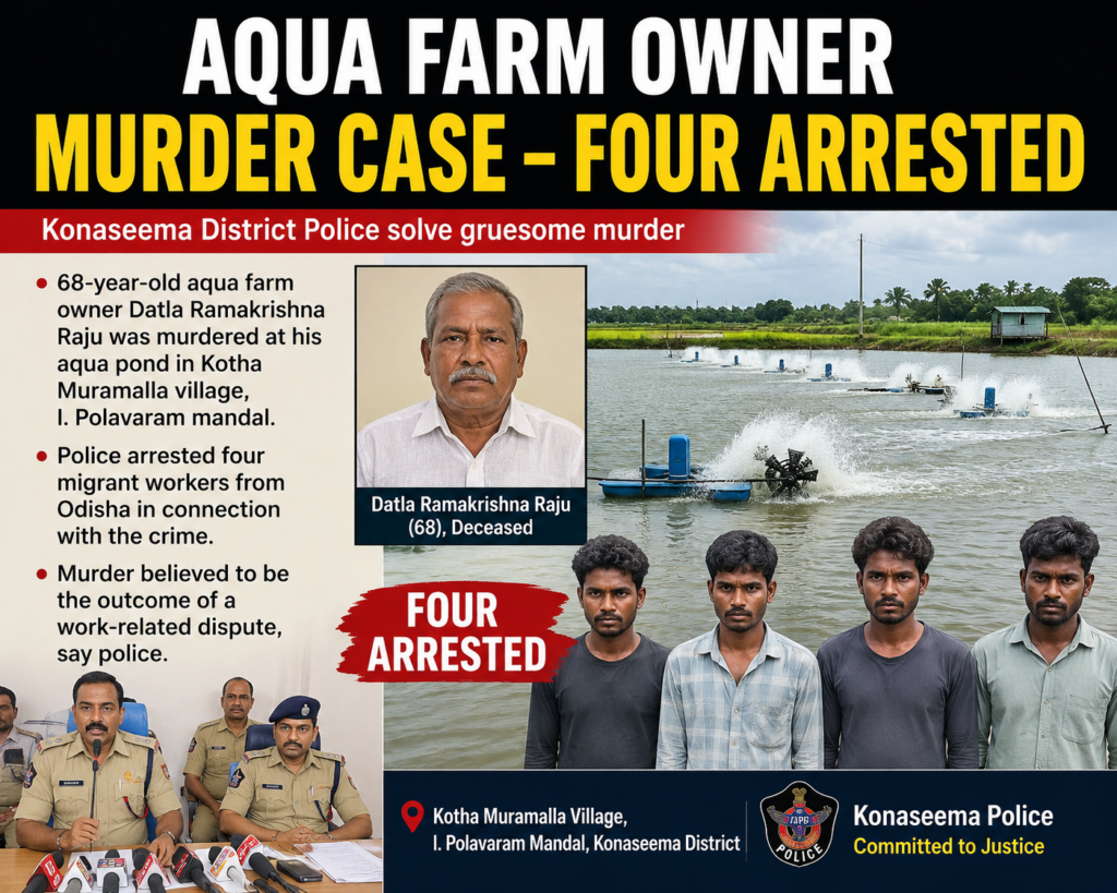 Aqua Farm Owner Murder Case – Four Arrested chatgpt image jun 20, 2026, 09 11 45 am